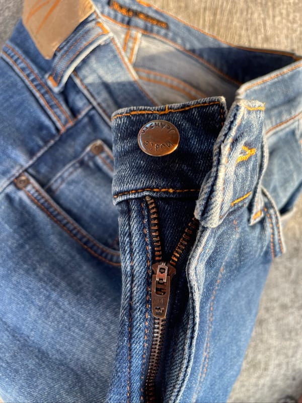 Nudie jeans lean dean indigo myth, foto 5