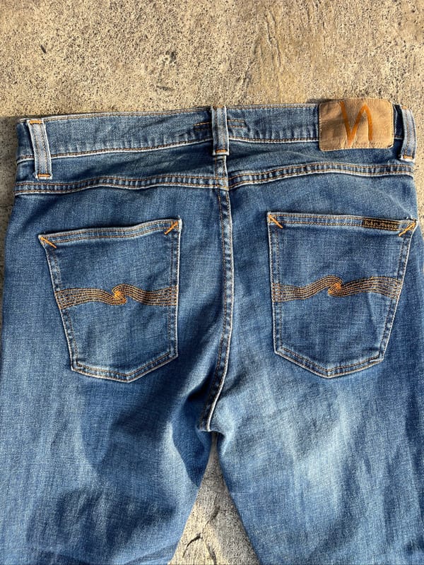 Nudie jeans lean dean indigo myth, foto 2