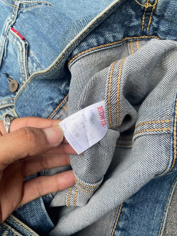 vintage denim edwin 5401, foto 7
