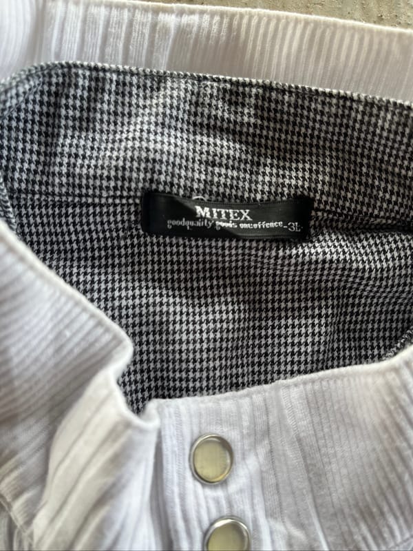 Y2k double layer mitex, foto 7