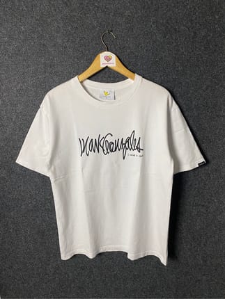 Kaos markgonzales ( Putih bersih )