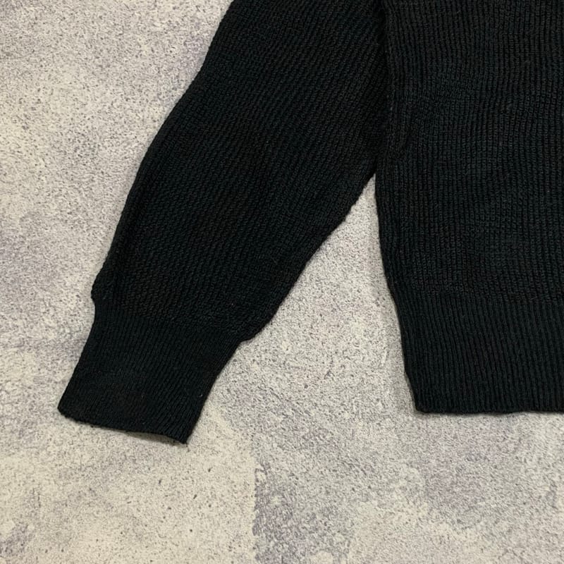 Waffle Knitwear GU “Black”, foto 4