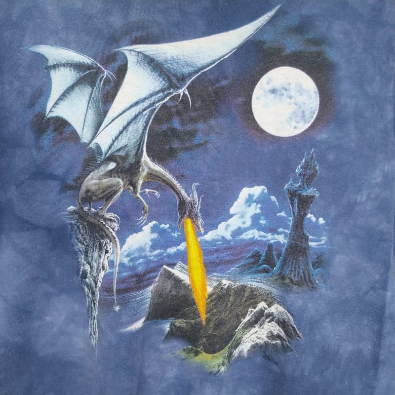 the mountain tie-dye T shirt, foto 2