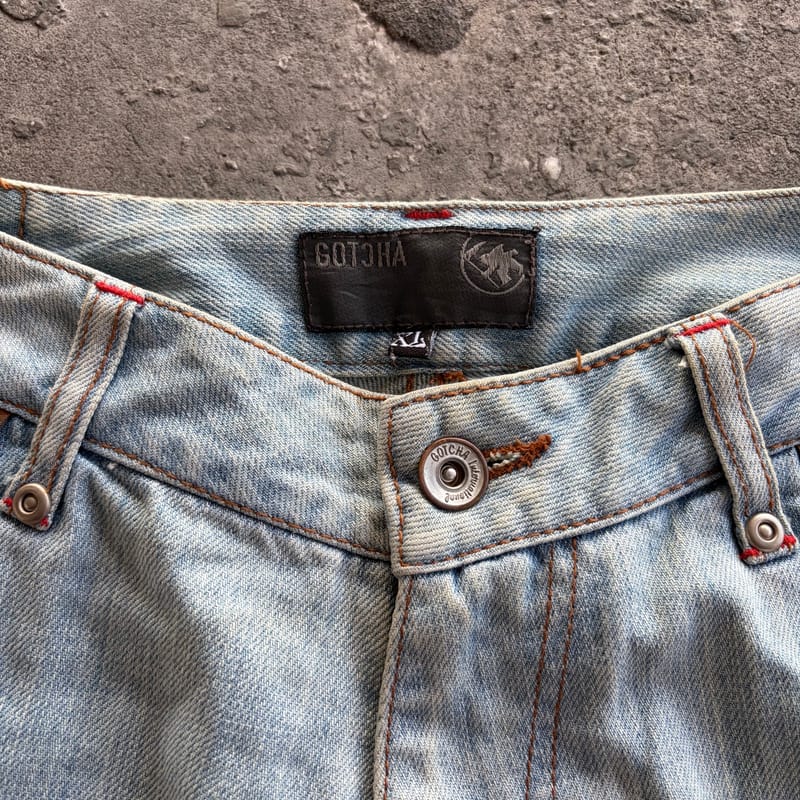 Y2k Jorts Pants GOTCHA, foto 6