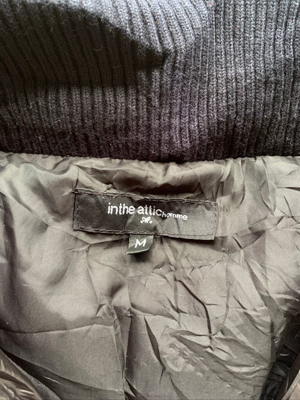 2000s In The Attic - Fur Puffer Jacket Surf Style, foto 3
