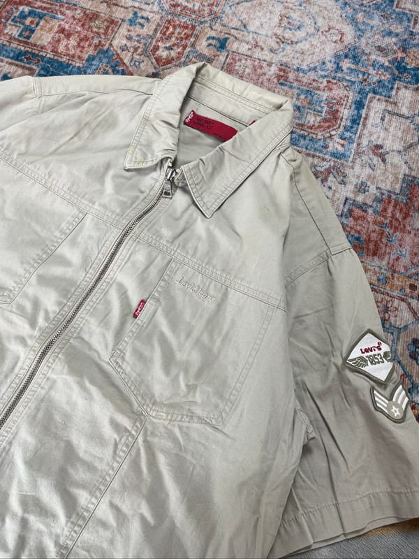 WORK SHIRT ZIPPER JAKET LEVIS RED LABEL, foto 3