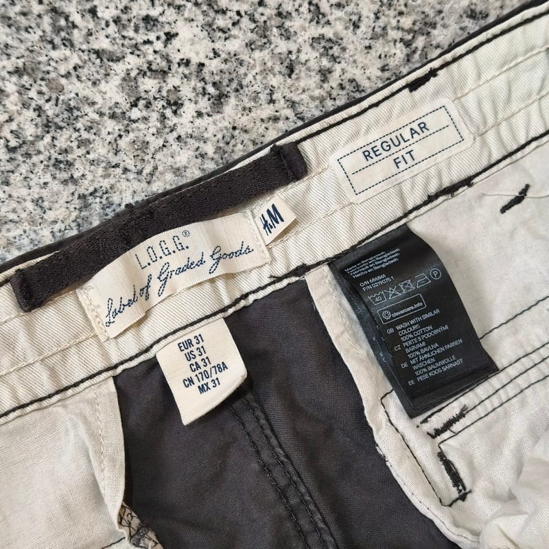 L.O.G.G. by H&M - Celana Panjang Pria, foto 6