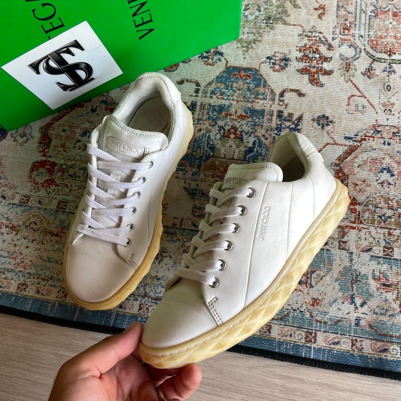 Jimmy Choo sneakers leather size 37, foto 3