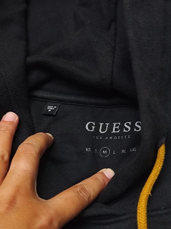 GUESS MEN'S LOGO HOODED PULLOVER PARKA, foto 5