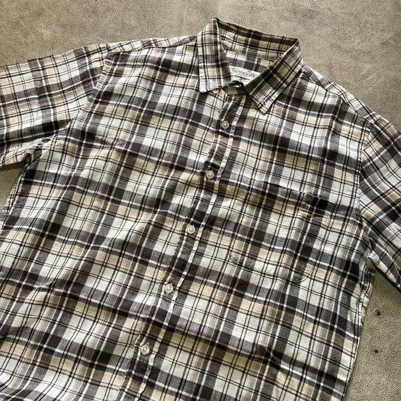 Clothes y2k plaid boxy crop shirt, foto 4
