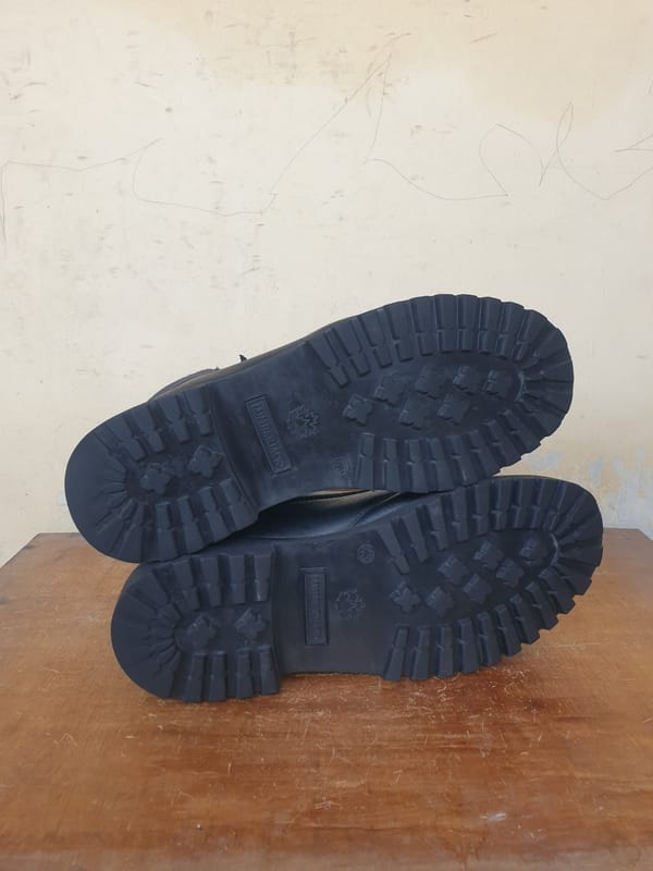 Sepatu Boots Lumberjack Full Black Size 43, foto 7