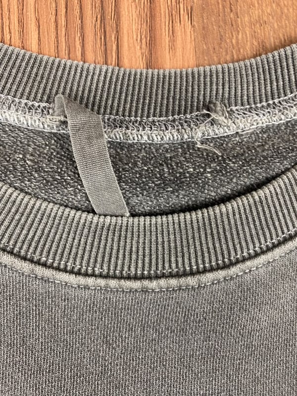 Crewneck Vintage Washed Plan, foto 5
