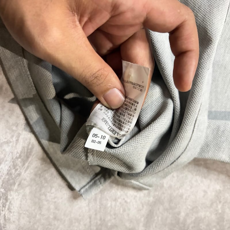 UNIQLO DRY PIQUE POLO — GREY, foto 4