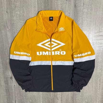 Umbro poprush colorblock stand neck windbreaker jacket
