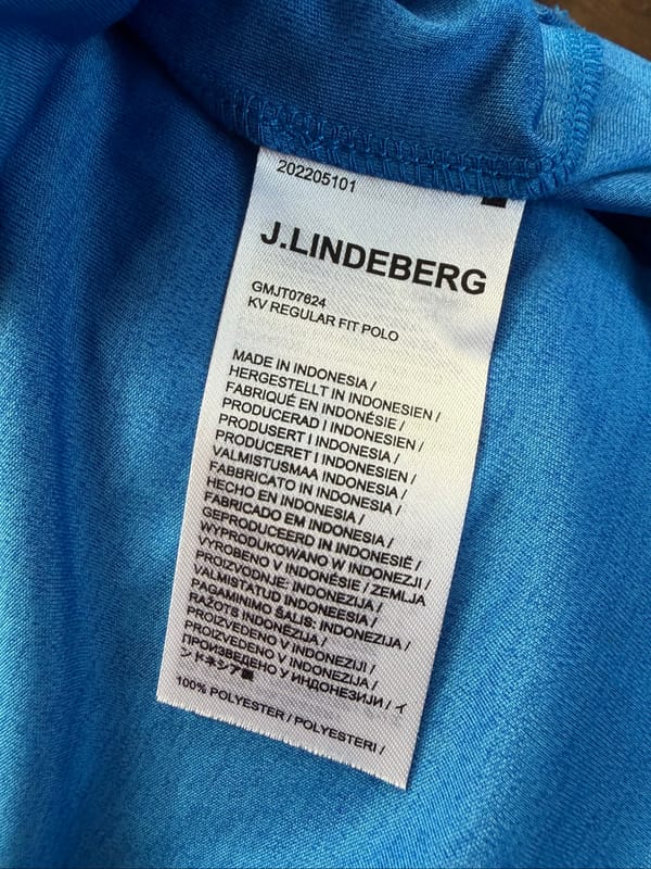 Polo J.Lindeberg Blue, foto 4