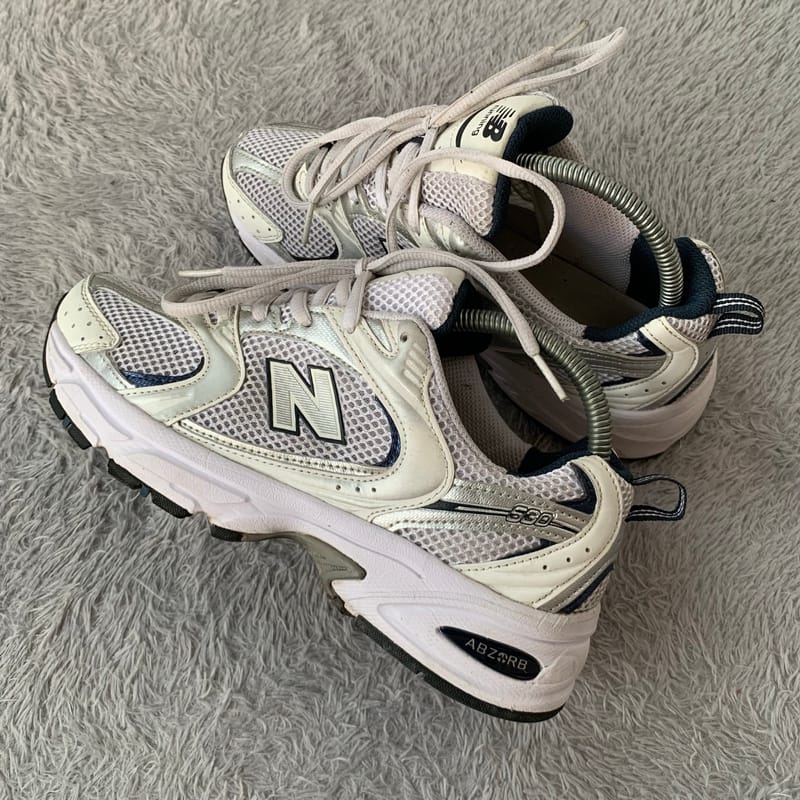 NEW BALANCE 530 WHITE SILVER, foto 4
