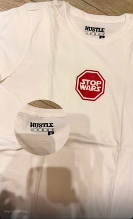 Hustle t-shirt