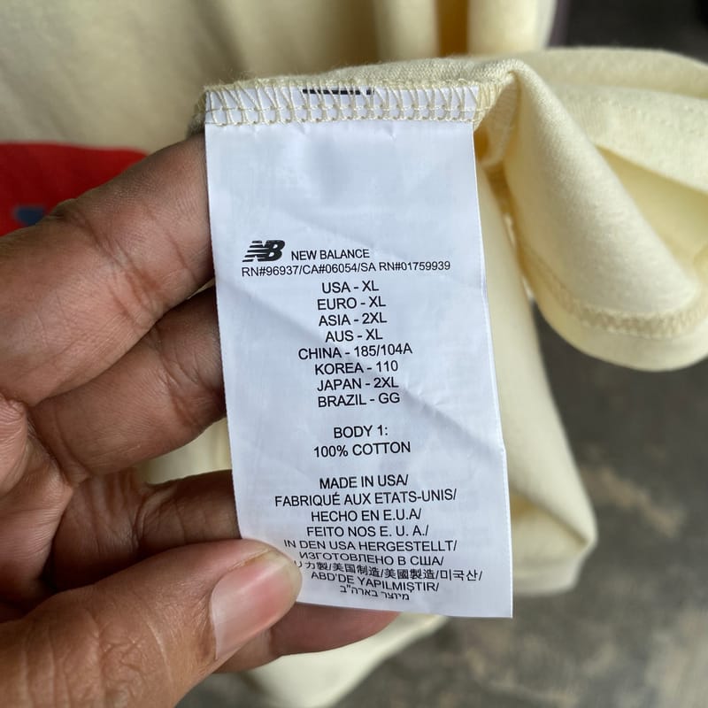 New balance USA apple logo tee, foto 6