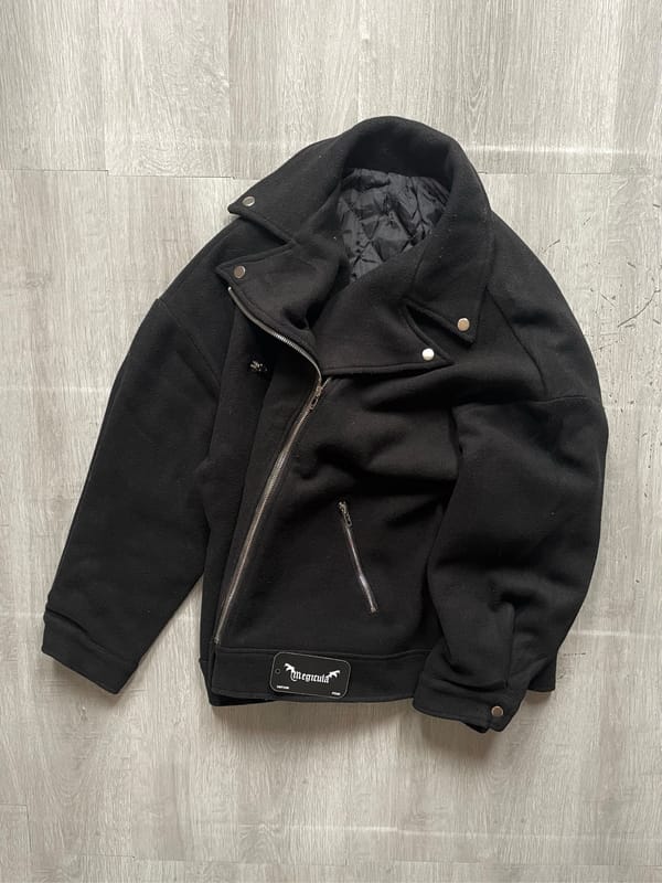 Unbrand Boxy Ramones Wool Jacket, foto 3