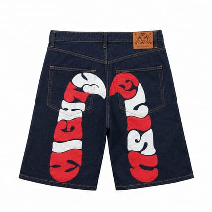 Evisu daicock jorts denim