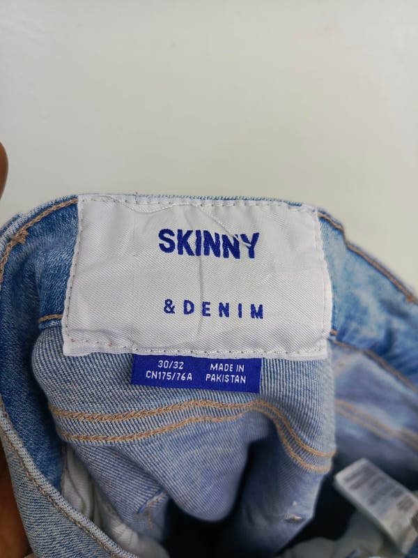 Celana jeans h&m skinny stretch, foto 5