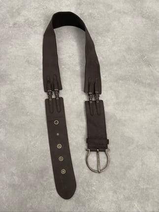 Y2K avantgarde punk belt