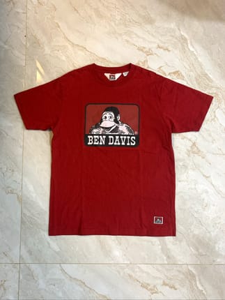Ben Davies Icon Big Logo Red Tee