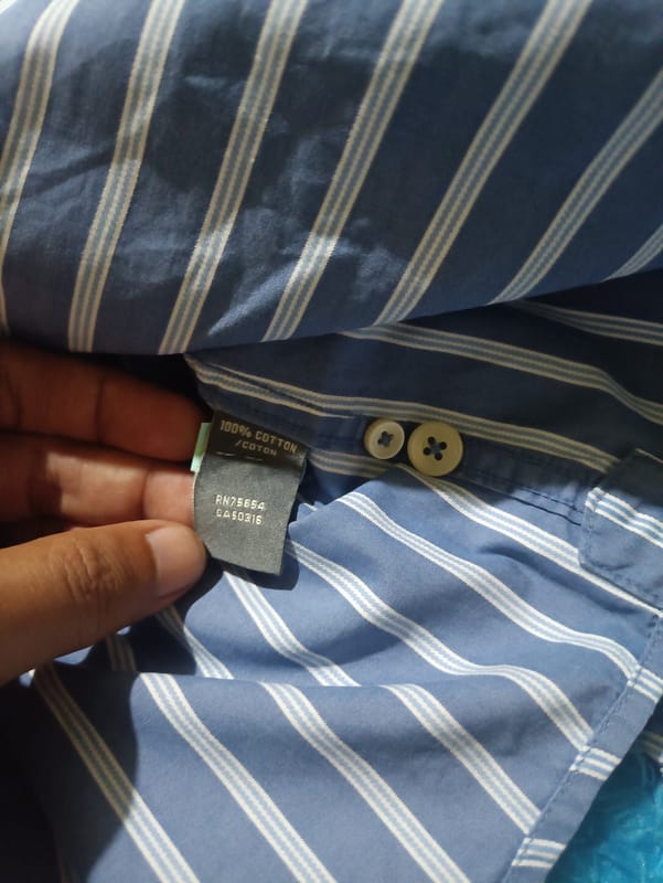 Kemeja Salur Abercrombie, foto 3