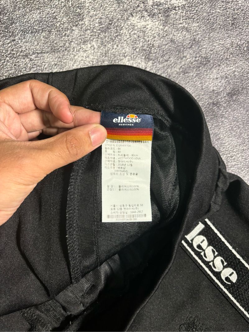 Ellesse Casual Tracksuit Pria black, foto 5