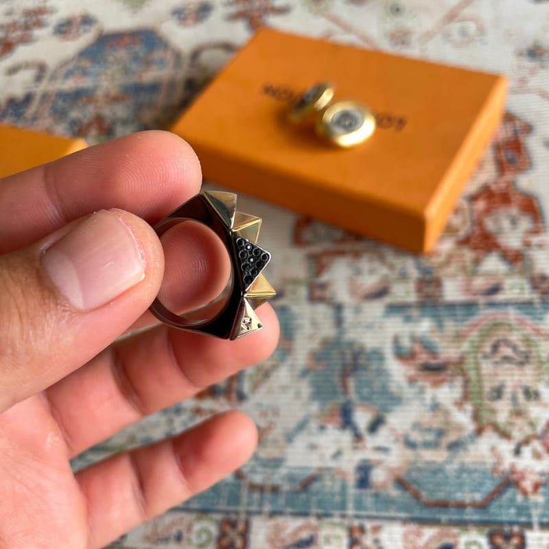 (Retail 9jt+) Louis Vuitton Ring size 6.5, foto 7