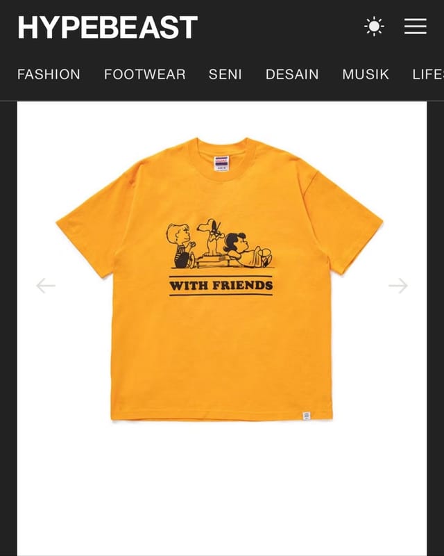 BEDWIN & THE HEARTBREAKERS x PEANUTS Collaboration Tee, foto 3