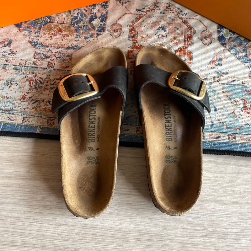 Birkenstock sandal leather size 38-39, foto 3