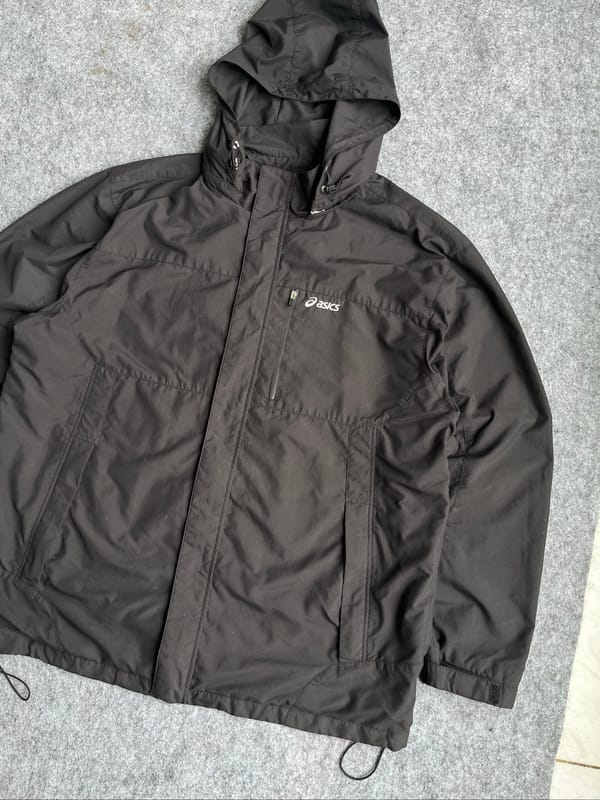 Asics outdoor gorpcore black jacket, foto 3