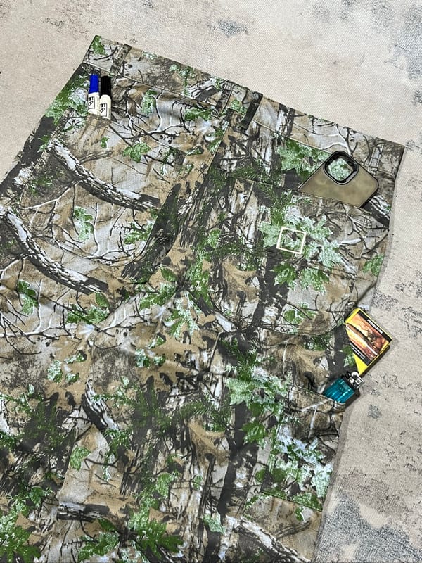 vtg realtree camouflage carpenter pants, foto 7