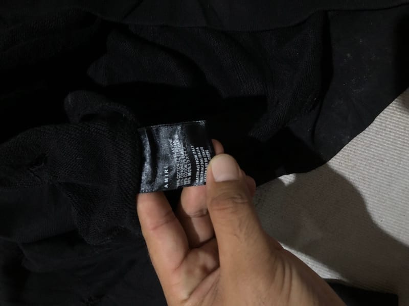 AMIRI distressed crewneck sweatshirt, foto 10