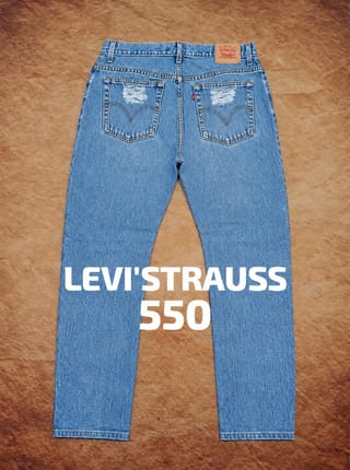 denim sultan levi'strauss 550 bekas pakai recomend