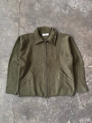 Work Jacket Wool Vtg