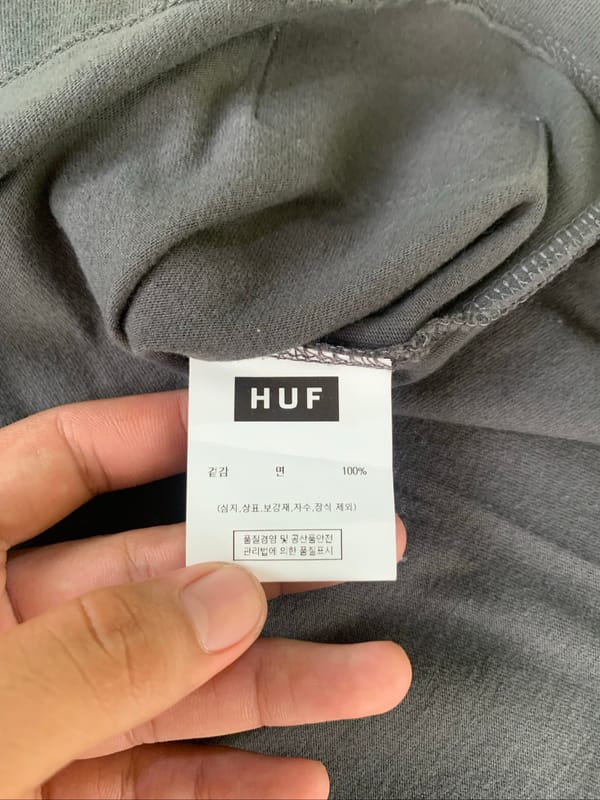 Huf sweatshirt longsleeve, foto 4