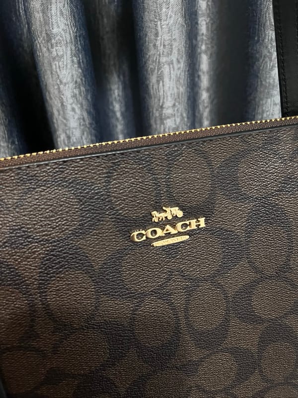 Coach Zip Top totebag Original, foto 4