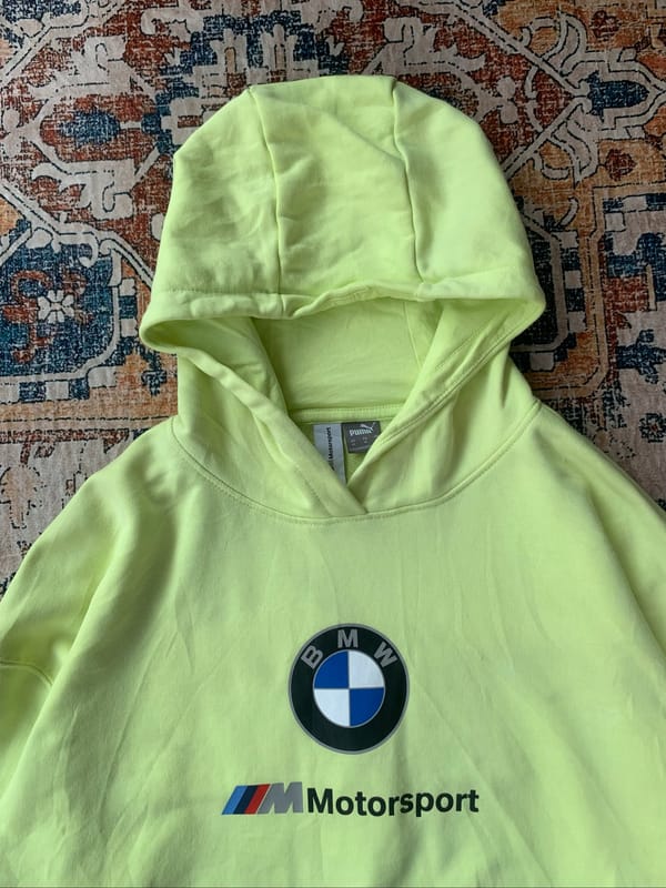 Hoodie Crop BMW  not carhartt stussy tnf umbro nike adidas s, foto 5