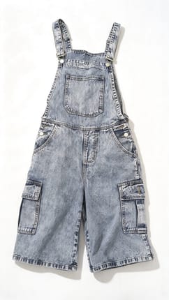 celana pendek denim cargo
