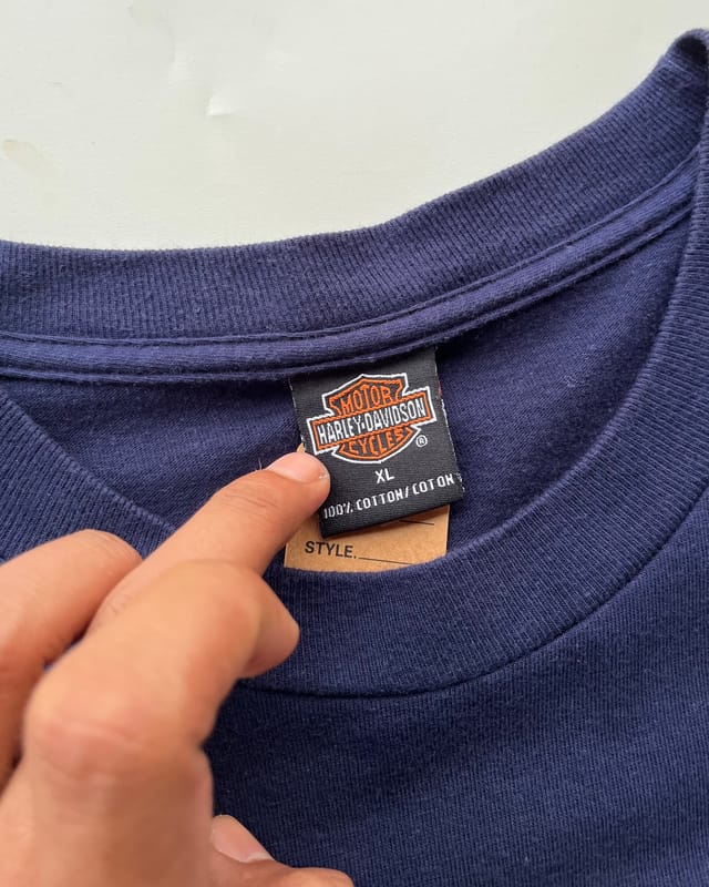 2003 HARLEY DAVIDSON Wind Jammer Tokyo Japan Tee, foto 5