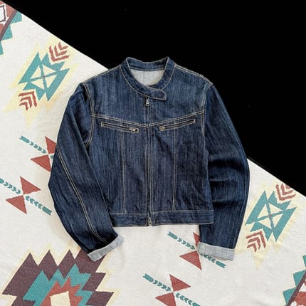 Jacket Jeans/Denim Moto BLACKUP