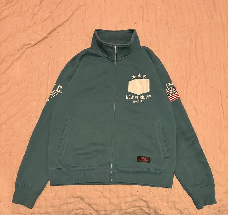 Schott N.Y.C. Modern Zip Sweatshirt Jacket, foto 3