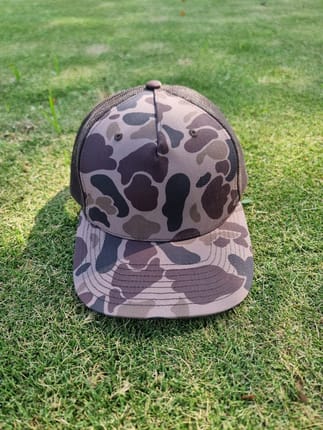 Truckerhat Camo brown Outdoor