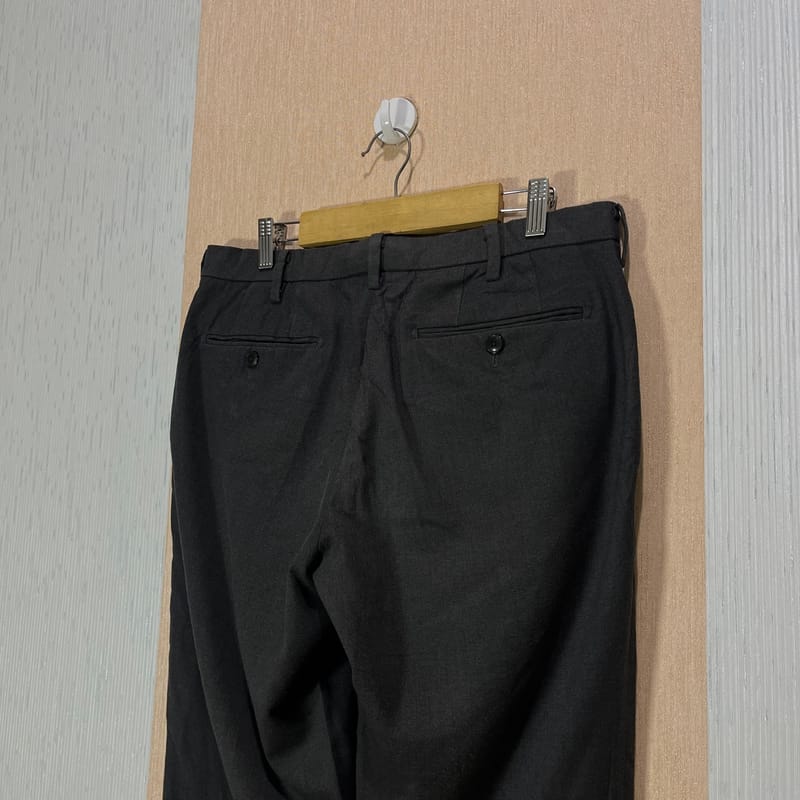 Work Pants UNIQLO HEATTECH Dark Grey Size 32, foto 4