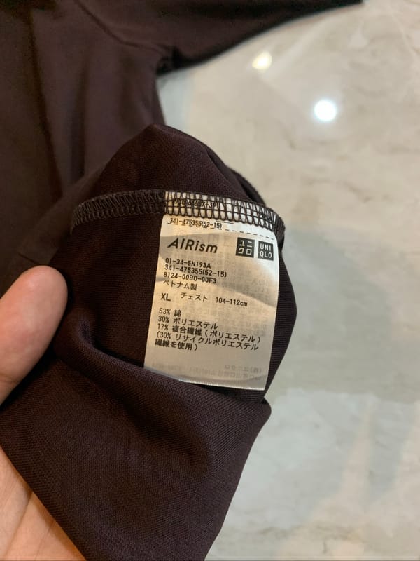 Uniqlo Airsm Maroon, foto 3