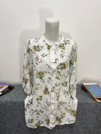 PL Hijabi kemeja tunik wanita - Woman floral tunic 1pcs