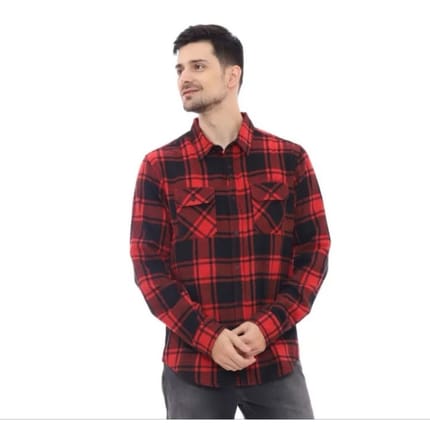 Flanel Spyderbilt Red Size XL