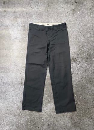 DICKIES 873 SLIM STRAIGHT CHARCOAL